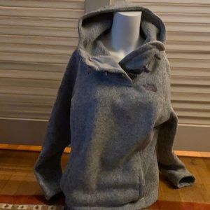North face fleece hoody.